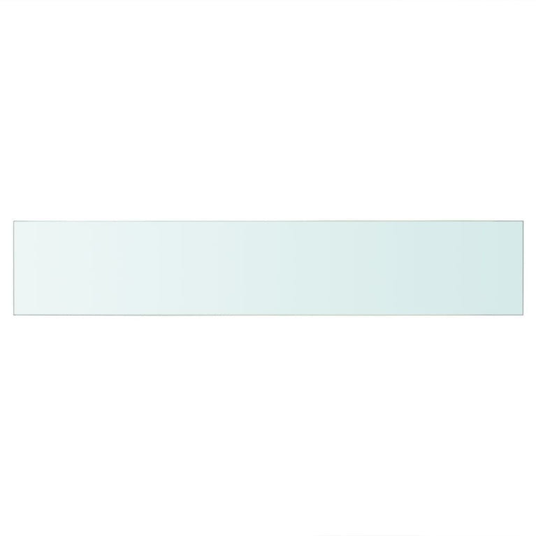 Wandschap transparant 70x12 cm glas MeubelReus