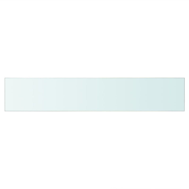 Wandschap transparant 70x12 cm glas MeubelReus