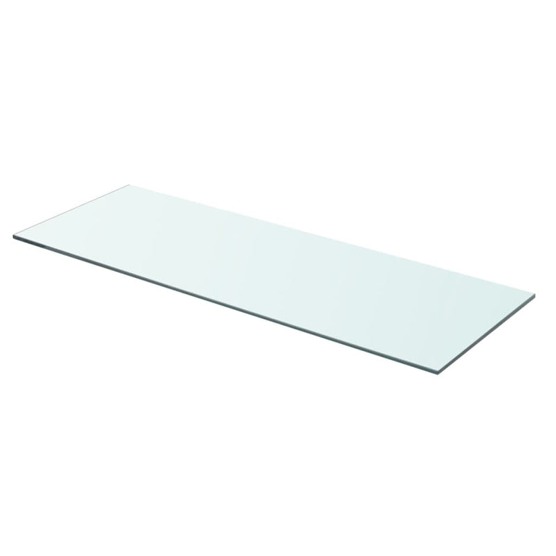 Wandschap transparant 70x25 cm glas MeubelReus
