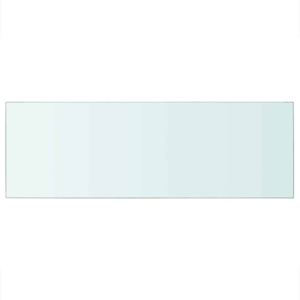 Wandschap transparant 70x25 cm glas MeubelReus