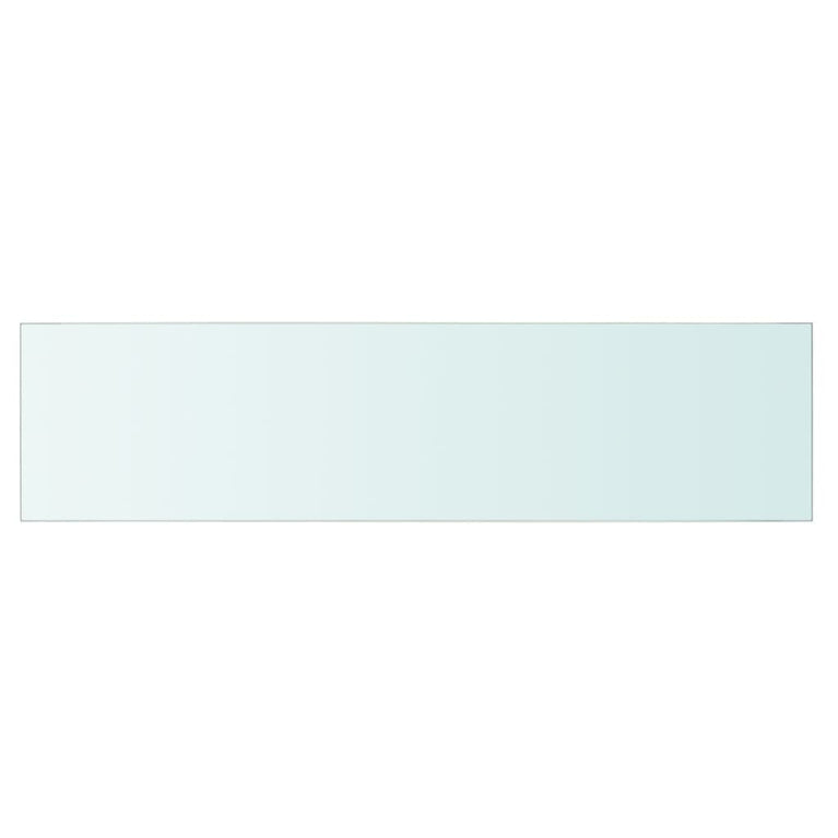 Wandschap transparant 80x20 cm glas MeubelReus