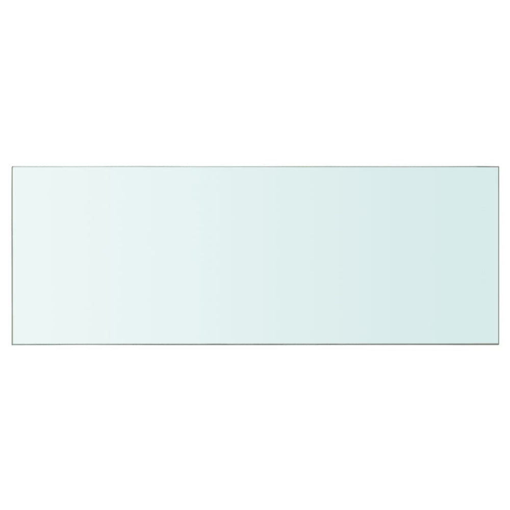 Wandschap transparant 80x30 cm glas MeubelReus