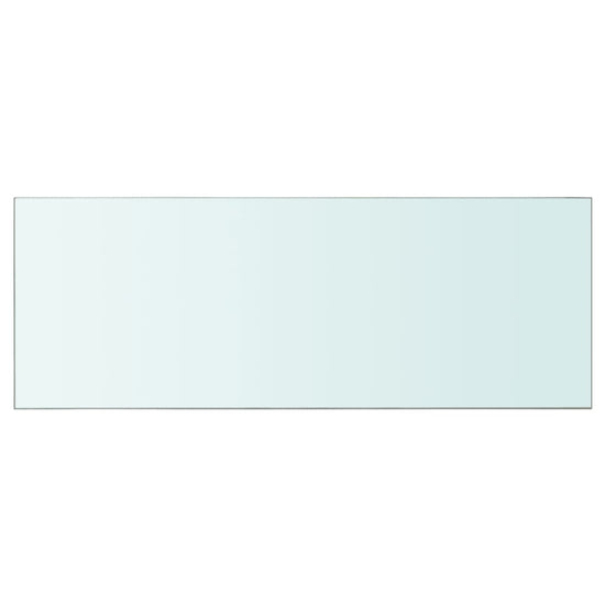 Wandschap transparant 80x30 cm glas MeubelReus