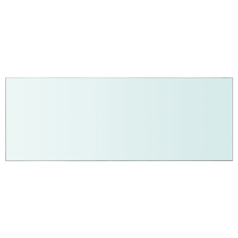 Wandschap transparant 80x30 cm glas MeubelReus