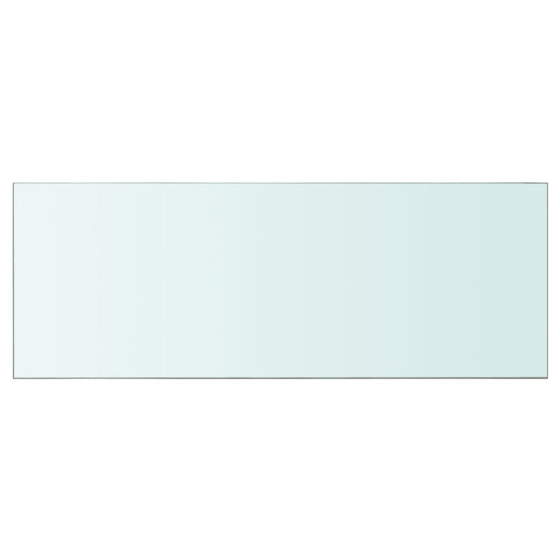 Wandschap transparant 80x30 cm glas MeubelReus