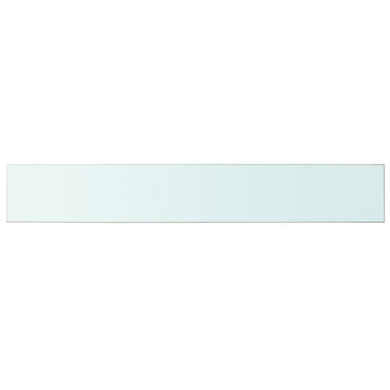 Wandschap transparant 100x15 cm glas MeubelReus