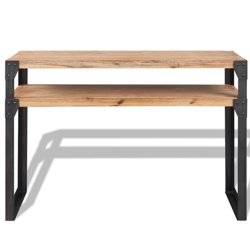 Wandtafel 120x40x85 cm massief acaciahout MeubelReus