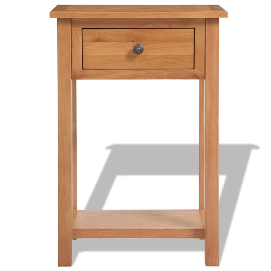 Wandtafel 50x32x75 cm massief eikenhout MeubelReus