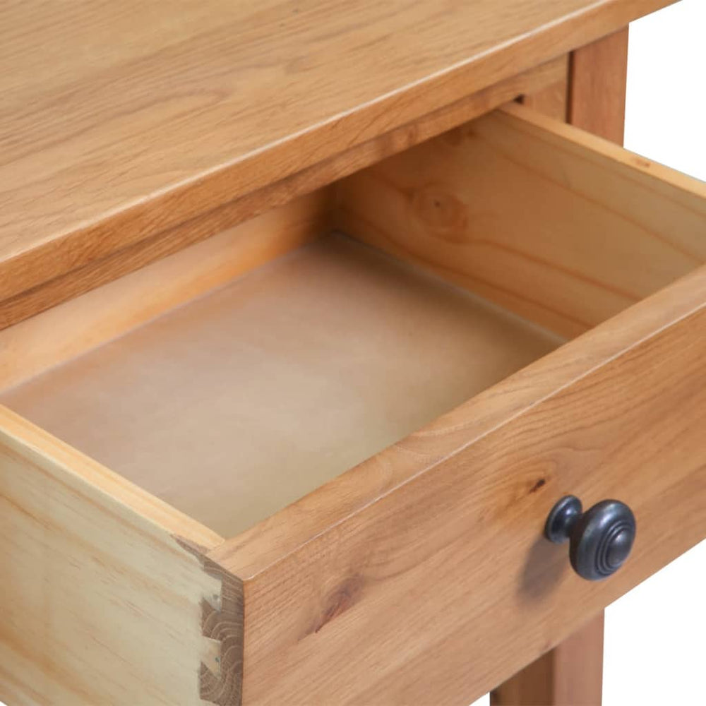 Wandtafel 50x32x75 cm massief eikenhout MeubelReus