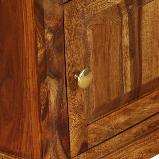Nachtkastjes 2 st 40x30x50 massief sheeshamhout MeubelReus