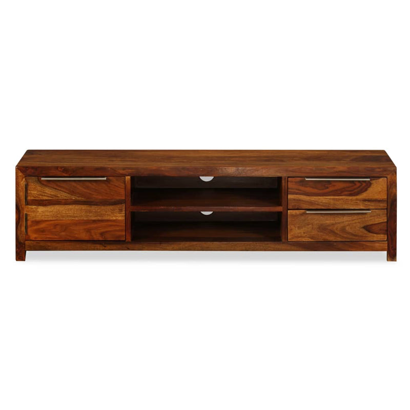 TV-meubel 120x30x30 cm massief sheeshamhout MeubelReus