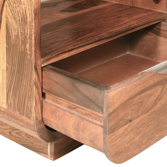 Nachtkastjes met lade 2 st 40x30x50 cm massief sheeshamhout MeubelReus
