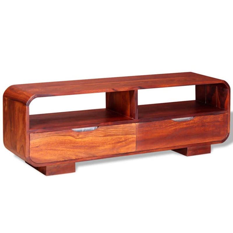 Tv-meubel 116x30x40 cm massief sheeshamhout MeubelReus