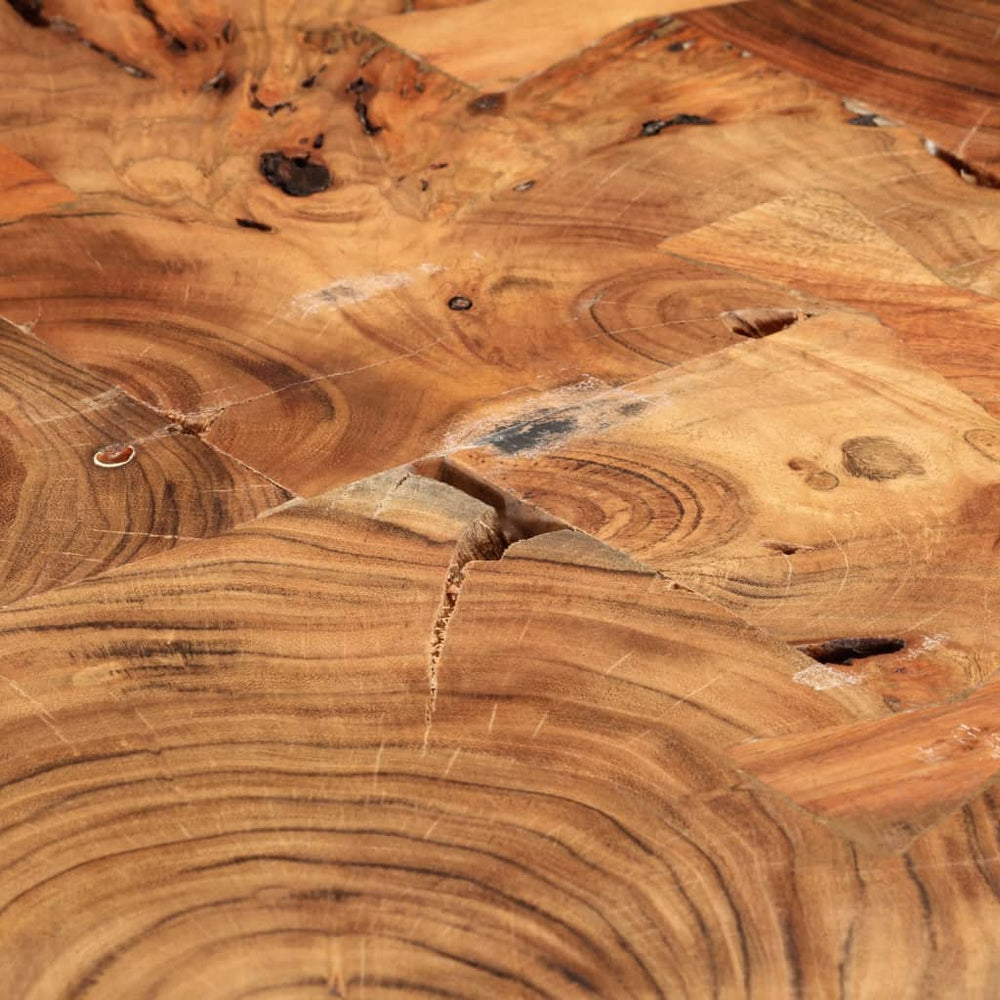 Salontafel boomstam (55-60)x40 cm massief acaciahout MeubelReus