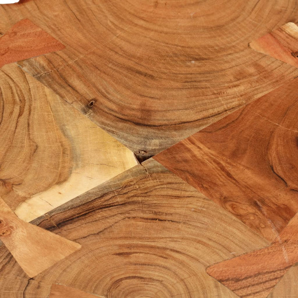 Salontafel boomstam (55-60)x40 cm massief acaciahout MeubelReus