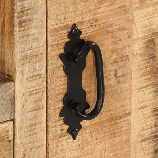 Tv-meubel 110x30x50 cm ruw mangohout MeubelReus