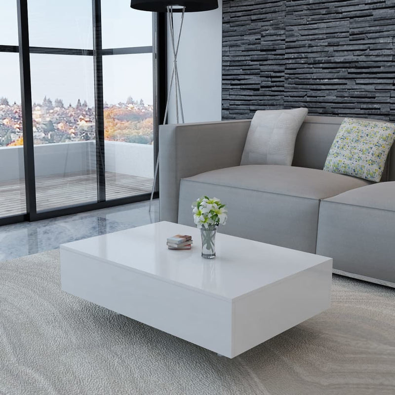 Salontafel hoogglans wit MeubelReus