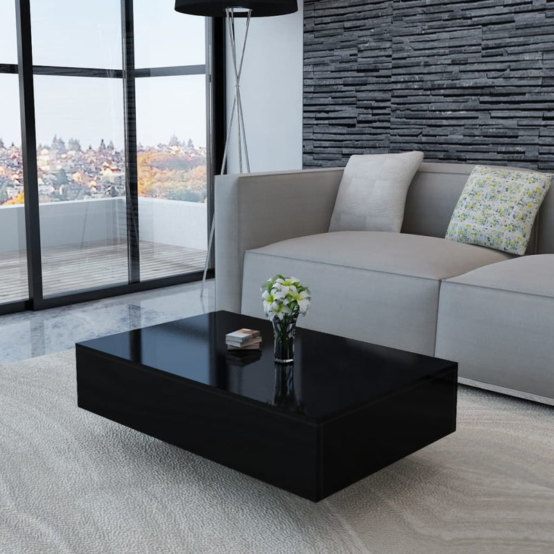 Salontafel hoogglans zwart MeubelReus