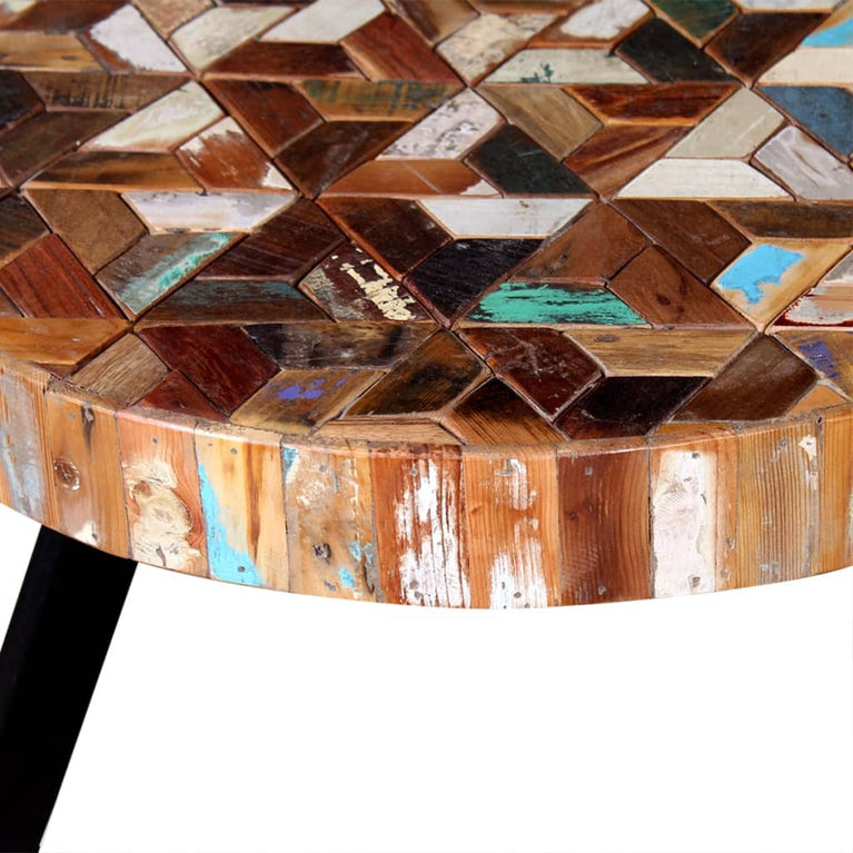 3-delige Salontafelset massief gerecycled hout MeubelReus