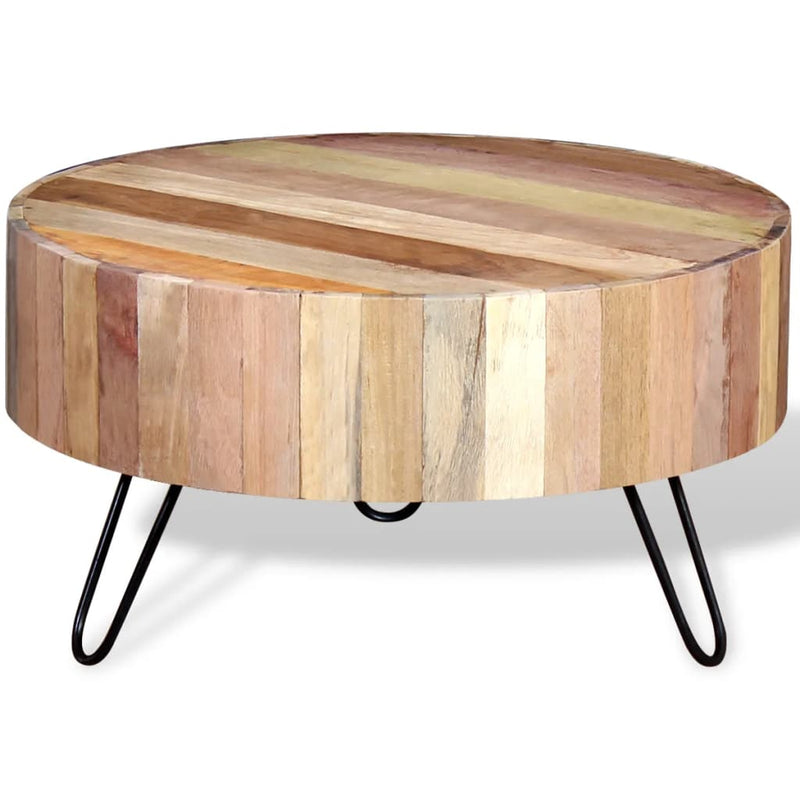 Salontafel massief gerecycled hout MeubelReus