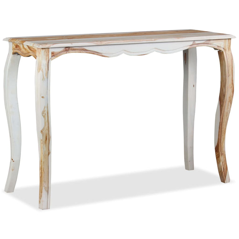 Wandtafel 110x40x76 cm massief sheeshamhout MeubelReus
