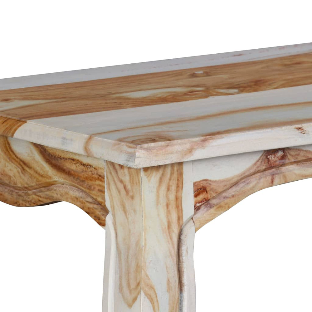 Wandtafel 110x40x76 cm massief sheeshamhout MeubelReus