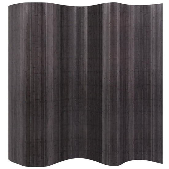 Kamerscherm 250x165 cm bamboe grijs MeubelReus