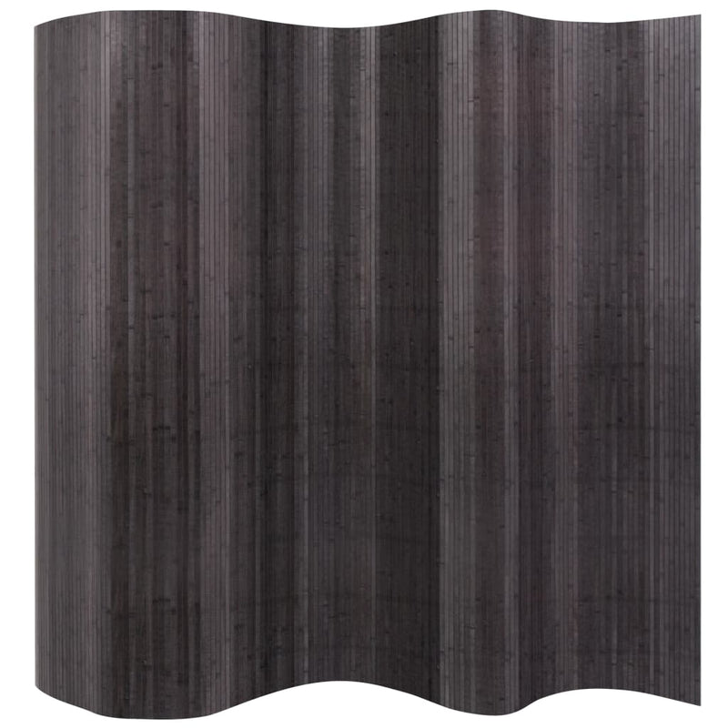 Kamerscherm 250x165 cm bamboe grijs MeubelReus