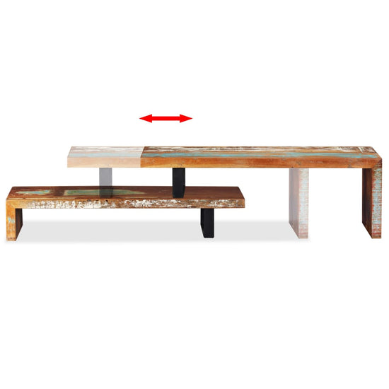 Tv-meubel massief gerecycled hout MeubelReus
