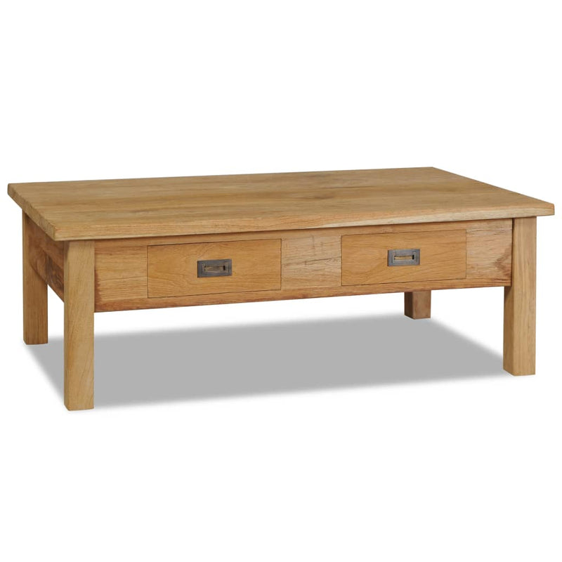 Salontafel massief teakhout 100x60x35 cm MeubelReus