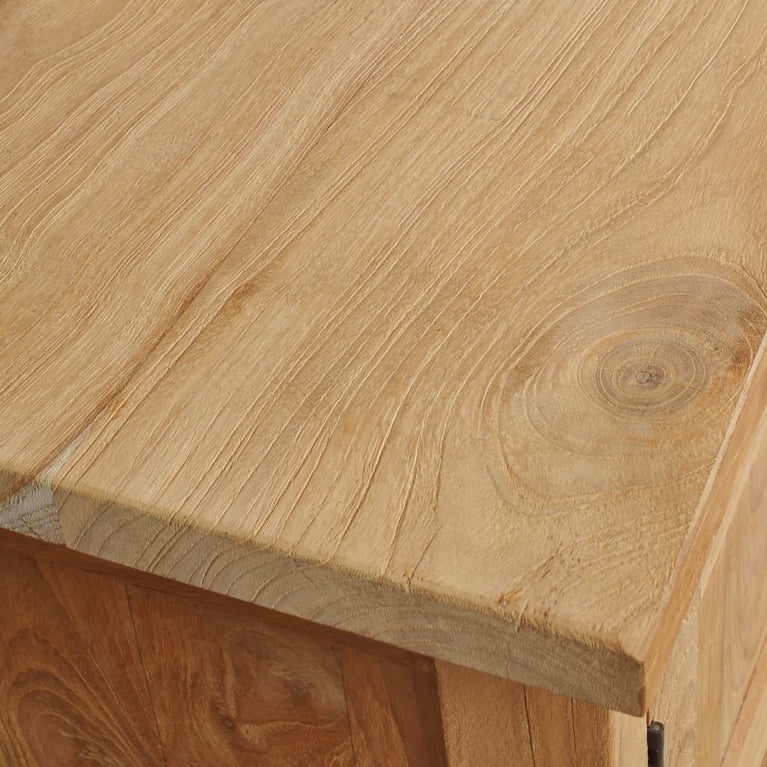 Tv-meubel 120x30x40 cm massief teakhout