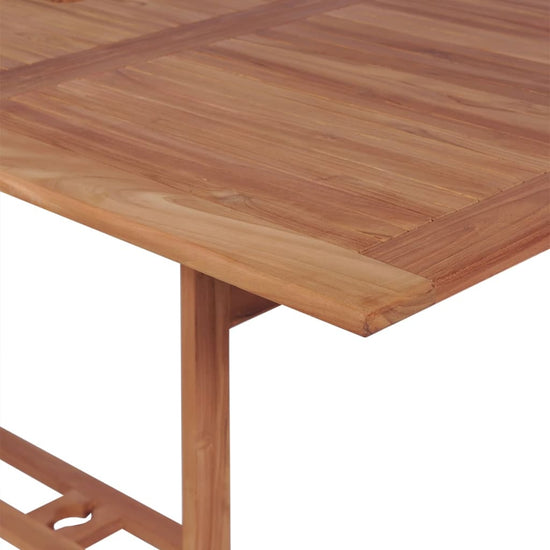 Tuintafel 180x90x75 cm massief teakhout MeubelReus