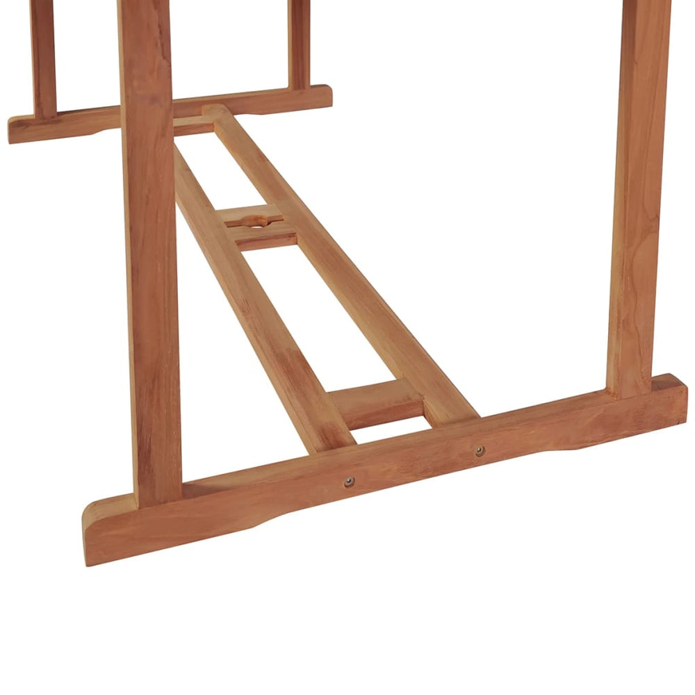 Tuintafel 180x90x75 cm massief teakhout MeubelReus