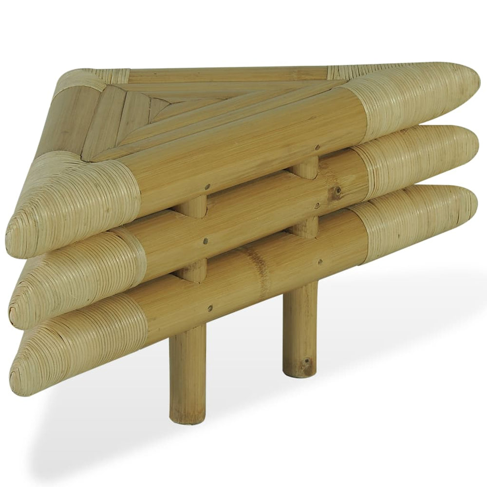 Nachtkastjes 60x60x40 cm bamboe natuurlijk 2 st MeubelReus