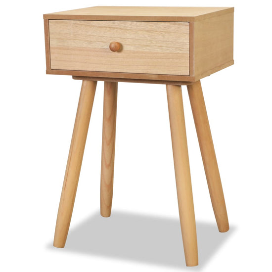 Nachtkastjes 2 st 40x30x61 cm massief grenenhout bruin MeubelReus