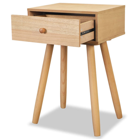 Nachtkastjes 2 st 40x30x61 cm massief grenenhout bruin MeubelReus