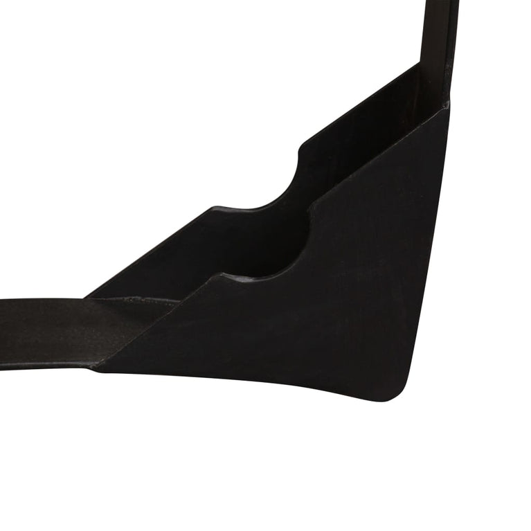 Bijzettafel 60x40 cm massief ruw mangohout MeubelReus