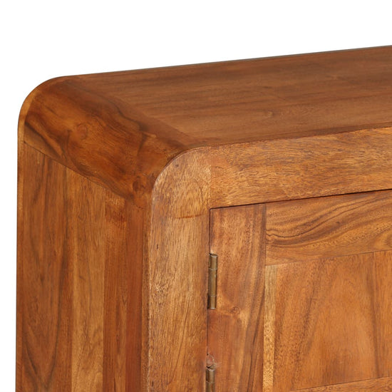 Tv-meubel 120x30x40 cm massief hout met honingafwerking MeubelReus
