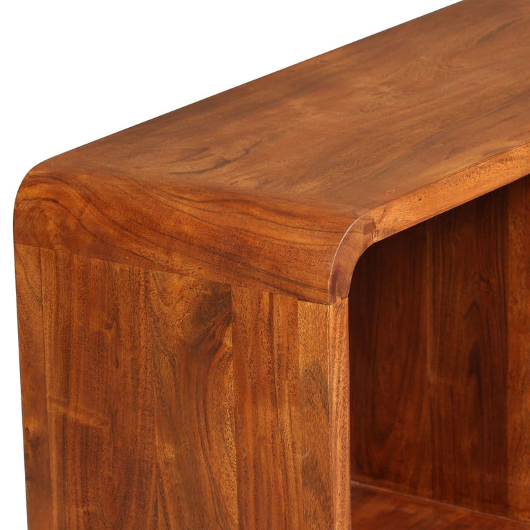 Tv-meubel 120x30x40 cm massief hout met honingafwerking MeubelReus