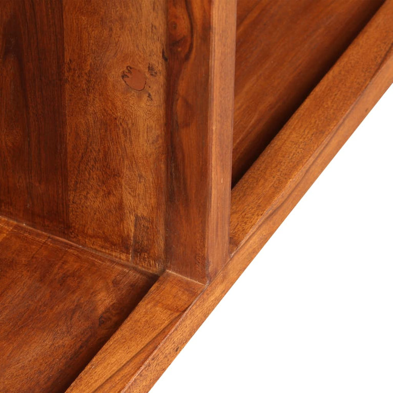 Tv-meubel 120x30x40 cm massief hout met honingafwerking MeubelReus