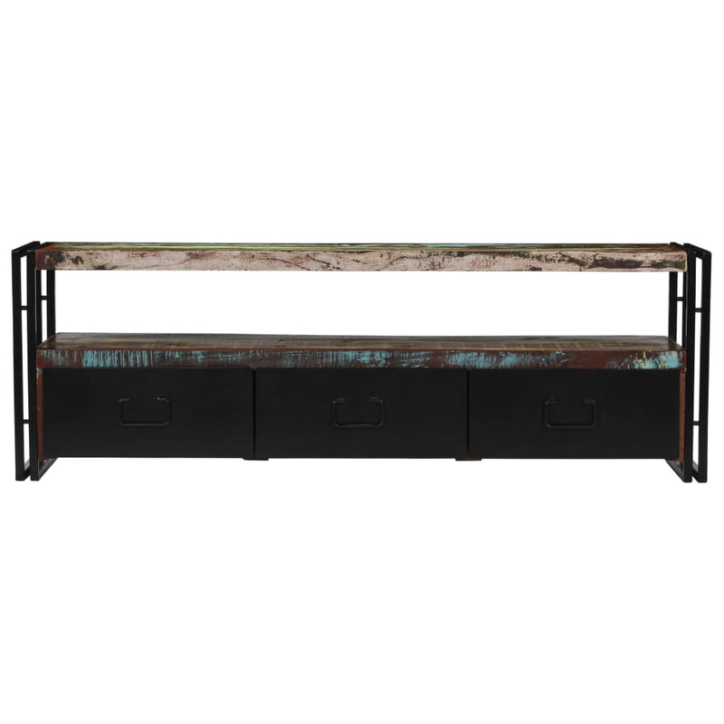 Tv-meubel 120x30x40 cm massief gerecycled hout MeubelReus