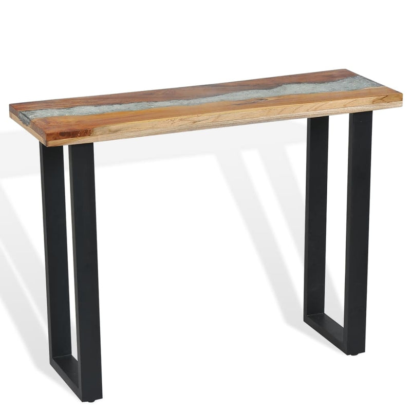 Wandtafel 100x35x75 cm teakhout MeubelReus