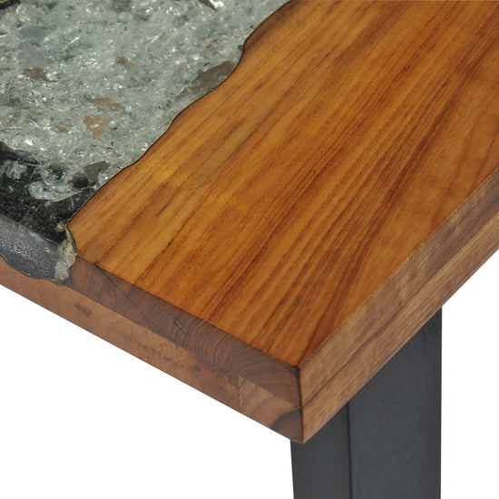 Wandtafel 100x35x75 cm teakhout MeubelReus