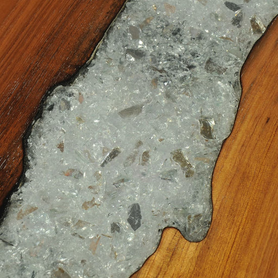Wandtafel 100x35x75 cm teakhout MeubelReus
