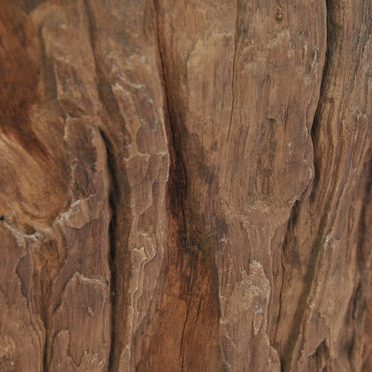 Salontafel 50x40 cm teakhout en glas MeubelReus