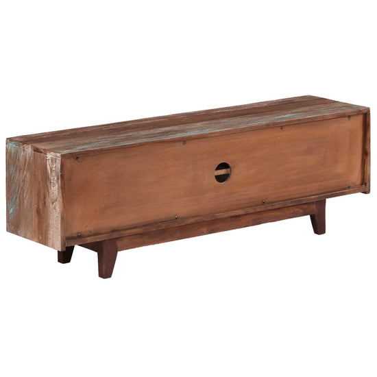 Tv-meubel vintage stijl 118x30x40 cm massief acaciahout MeubelReus