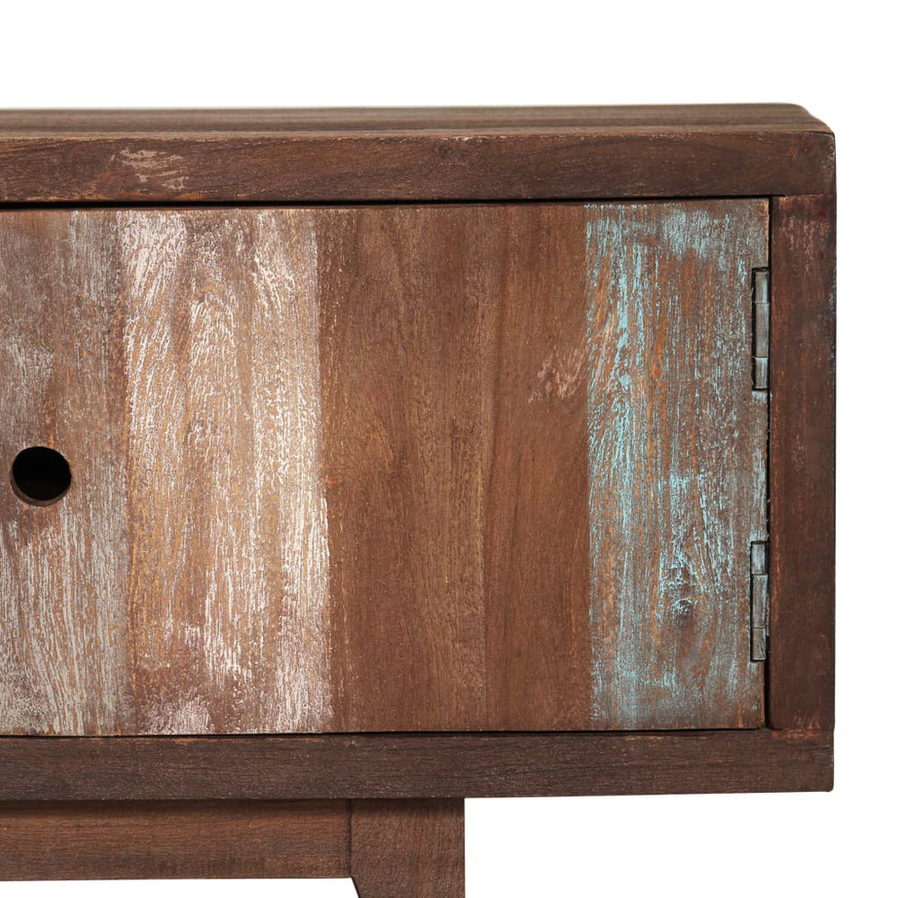 Tv-meubel vintage stijl 118x30x40 cm massief acaciahout MeubelReus