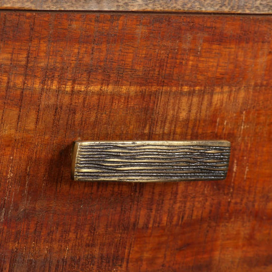 Tv-meubel vintage 118x30x40 cm massief hout MeubelReus