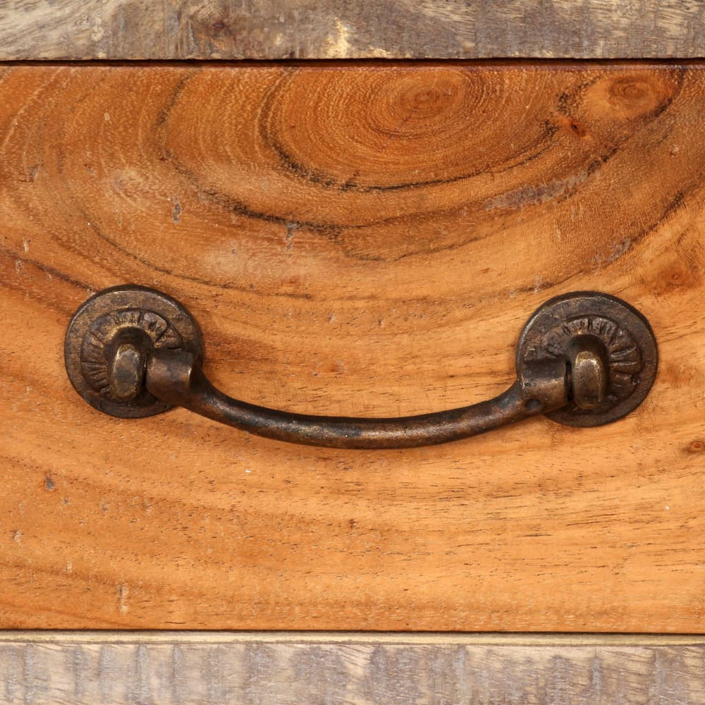 Tv-meubel vintage 118x30x40 cm massief hout MeubelReus