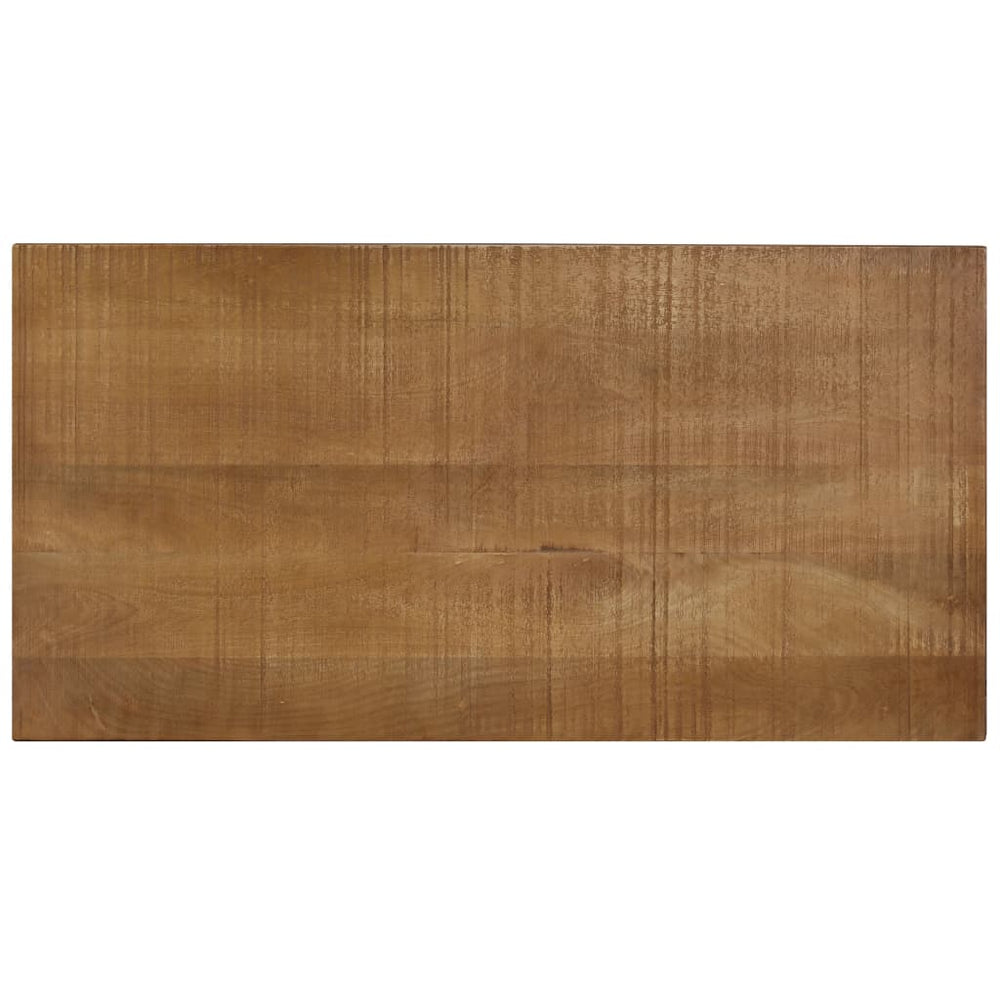 Salontafel vintage stijl 118x60x40 cm massief hout MeubelReus